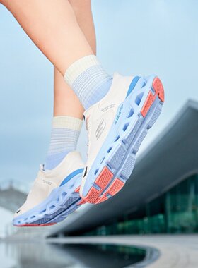 Skechers斯凯奇闪穿一脚蹬女士透气网面舒适轻便休闲跑步鞋150511