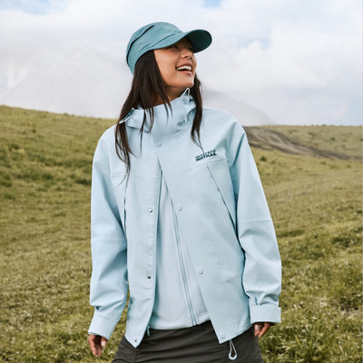 Skechers斯凯奇男女户外防风防水三合一冲锋衣(抓绒内胆)P325W123