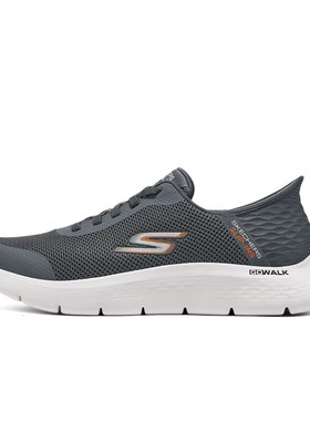 Skechers斯凯奇男子新款舒适百搭轻便透气一脚蹬健步鞋216324WW