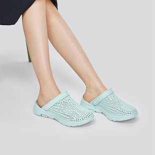 沙滩鞋 Skechers斯凯奇新款 洞洞鞋 夏季 111144 女士休闲缓震凉鞋