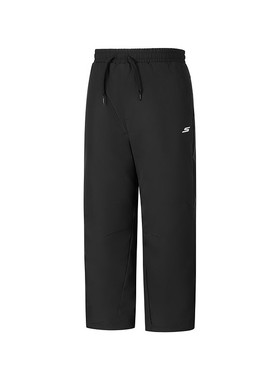 Skechers斯凯奇秋冬男女童柔软舒适保暖户外羽绒运动长裤P425K002