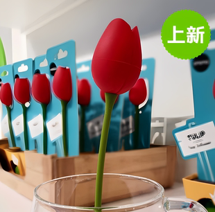 ototo以色列郁金香茶漏茶滤网泡茶神器杯子茶叶过滤器食品级创意