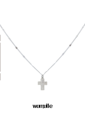 钛钢细链男女原创毛衣链防水防汗