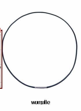 简约气质原创手工短款硬挺绳