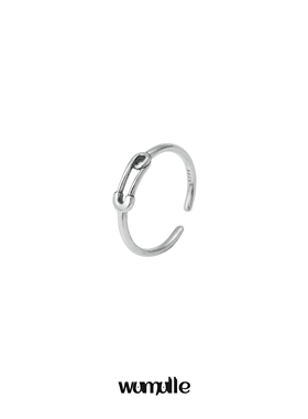 wumulle 别针尾戒 复古做旧简约男女银防过敏 开口可调节哦！s925