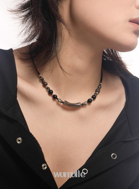 天然石国风新中式串珠项链