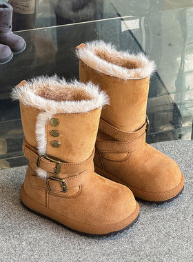 【萌趣雪地靴子同款】出门超有爱