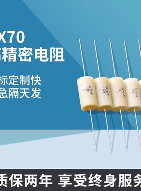 RX70-E高精度低温漂精密采样限流电阻器0.25W0.5W1W2W250R欧0.01%