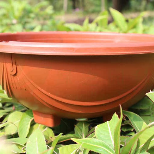 360塑料花盆有孔吊兰绿萝盆栽用