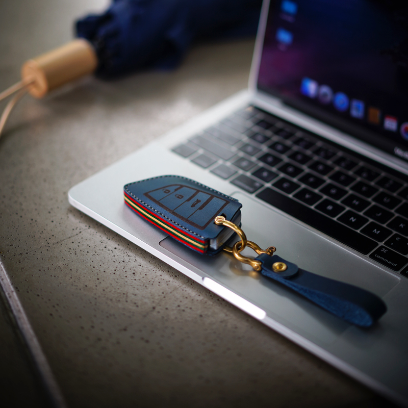 真皮手工真皮刀锋车钥匙套