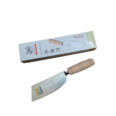 小鱼开肚刀宰杀鱼刀开鱼片刀刮鳞刀屠宰鱼头剖鱼切肉杀鱼专用菜刀