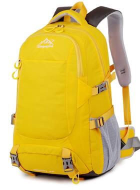 新款户外休闲徒步旅行双肩背包40L登山包男女超轻便防泼水旅游包