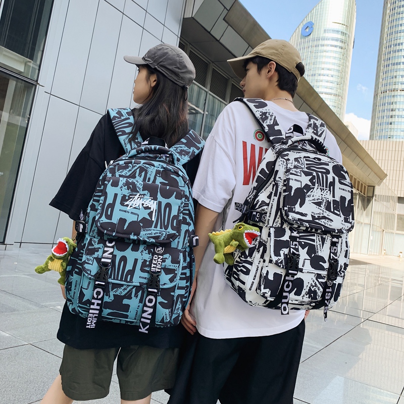 新款轻便防泼水旅行双肩包25l户外休闲背包校园学生书包男女通用