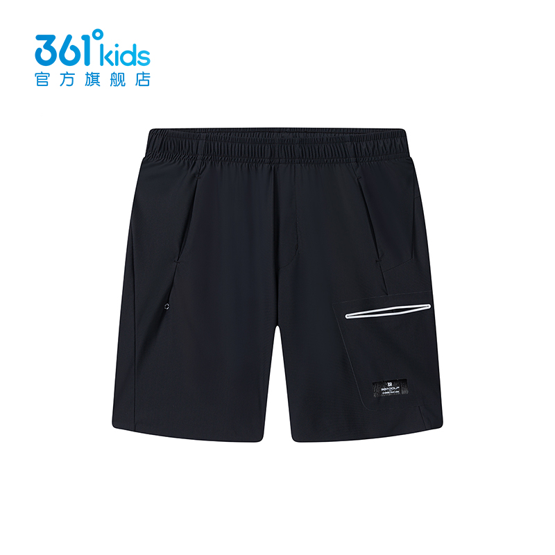 【商场同款】361童装2025夏季新款男童短裤宽松舒适百搭运动裤子
