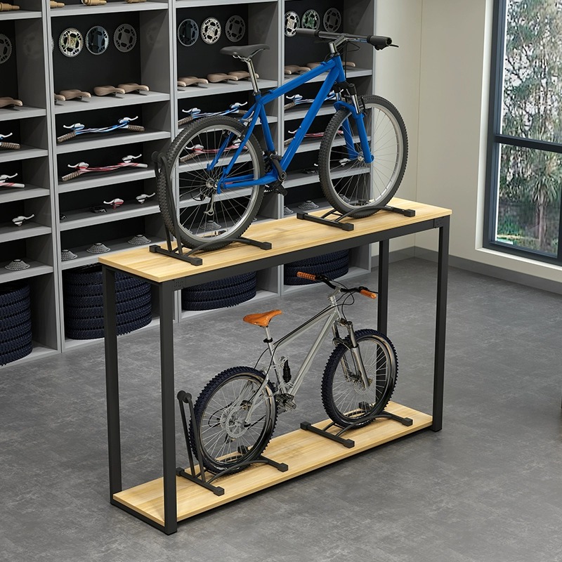 公路车展示柜山地车展柜车店地台