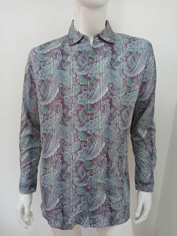 沙系列秋冬款 华斯款 纯棉针织印花面料 胸围114