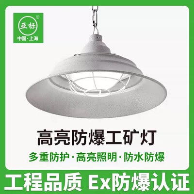 亚标LED防爆工矿灯防尘防水