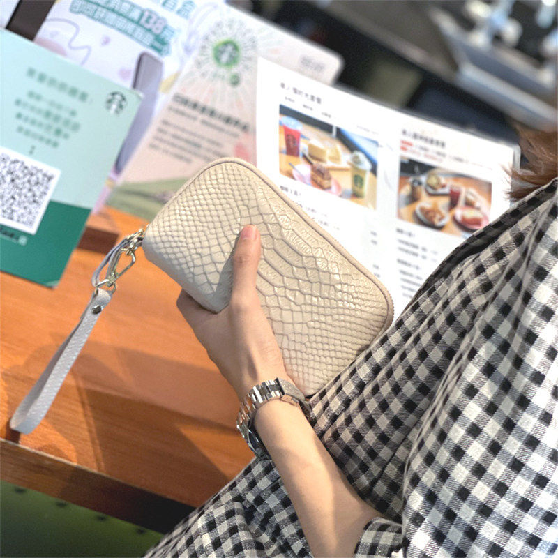 2025新款真皮钱包女长款手拿包鳄鱼纹头层牛皮手抓包包健身包,箱包皮具/热销女包/男包,手拿包,淘宝优惠券,粉丝福利购,淘宝优惠卷