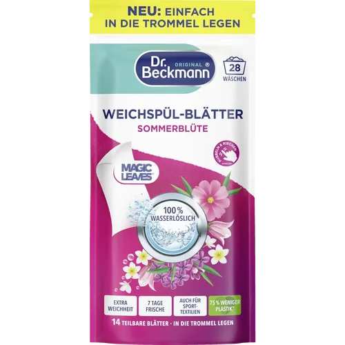 德国Dr. Beckmann洗衣柔软剂护理布 温和护理衣物 易熨烫28片