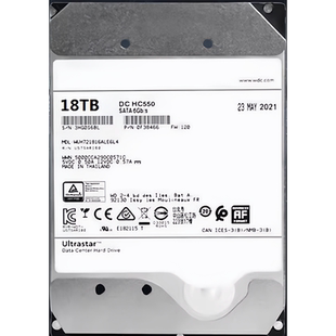 DELL 西数18T SATA FCCTJ HC550服务器企业级机械硬盘