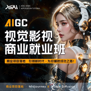 AIGC视觉影视商业就业班