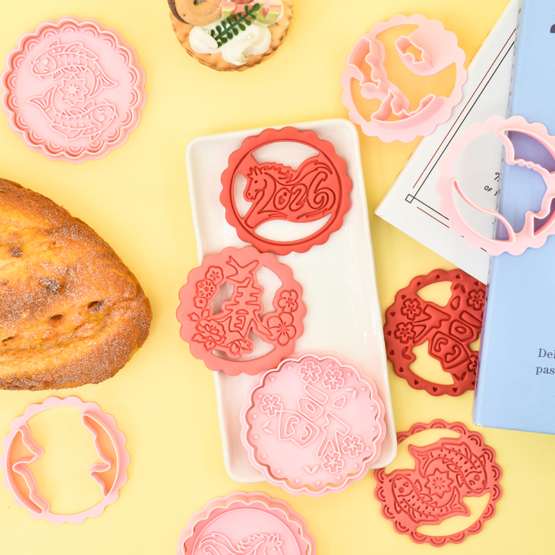 窗花系列饼干模具印花饼干
