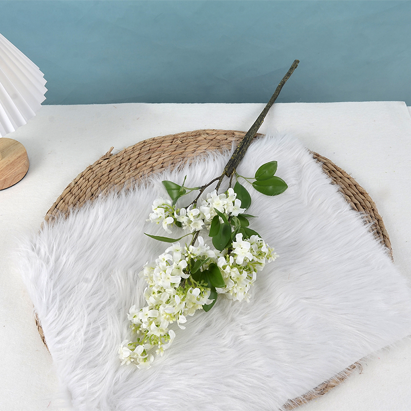 翼佳绢花室内天津丁香花单支包邮