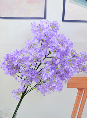 仿真丁香花十字装饰婚礼吊顶