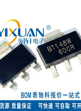 BT148W-600R SOT-223 丝印 BT148W 1A 600V 贴片可控硅晶闸管