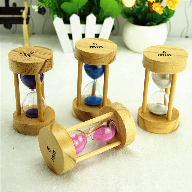餐厅木质分钟计时器沙漏创意装饰