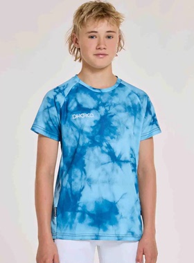 儿童款DHARCO速降服短袖山地自行车越野车速干透气骑行服球衣速干