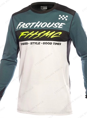 FASTHOUSE机车骑行服夏季男款长袖速干骑行上衣摩托车速降服越野