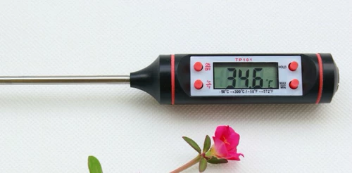 Электронный термометр, измерение температуры