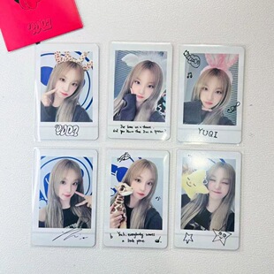 宋雨琦solo拍立得 idle雨琦快闪拍立得小卡 全新未拆封