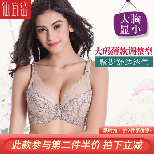 全罩杯仙宜岱有钢圈调整型性感