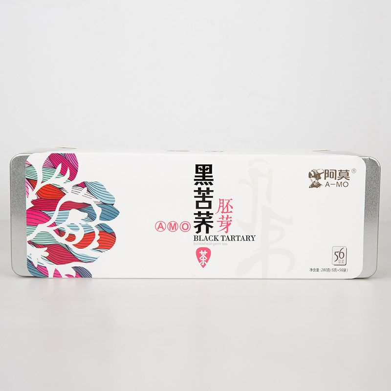 黑苦荞胚芽茶280g盒装大凉山特产荞麦茶