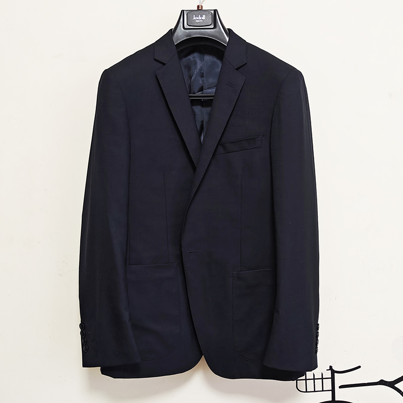 【吉家】四季款精纺毛料商务休闲男士单西装外套羊毛套装西服上衣