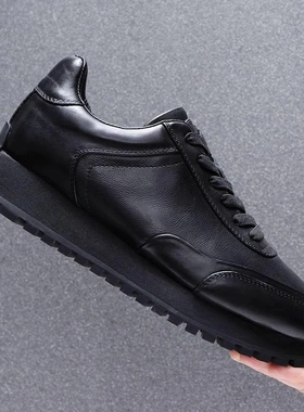 帕达索男鞋潮牌高级感2026新款运动休闲鞋男潮流厚底阿甘鞋241019