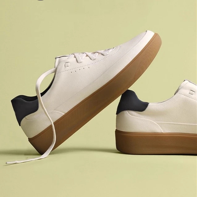 帕达索男鞋男士板鞋德训鞋软底透气不闷脚小白鞋轻便休闲鞋250913