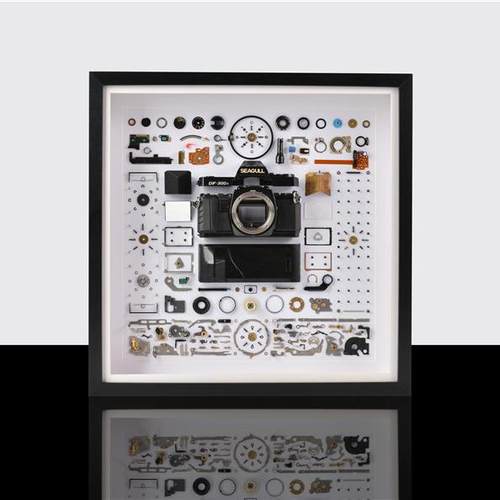 原创整机拆装别墅全套可定制裱画