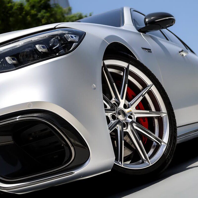 MMN适配奔驰AMG S63 E Performance改装锻造轮毂定制21 22寸W223