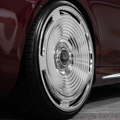 MOKA适配奔驰W222 W223精抛轮毂定制VIP风格改装铝合金轮圈