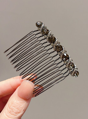 发梳倒插梳发夹女2025新款刘海碎发整理神器短发过渡发卡发饰头饰