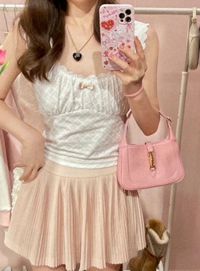 野草莓/奶油Jackie Plmmbase龙心mini少女腋下包百搭手提斜挎包