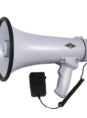 工厂直销喇叭XB-11S警笛音乐可以录音300秒喊话器扩音器