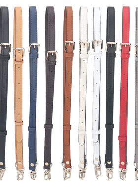 包包肩带配件背包带子斜挎单买真皮替换lv细牛皮迷你可调节mk改造