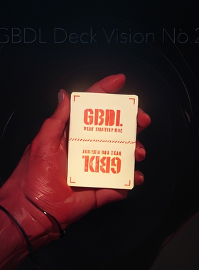 GBDL拉链牌扑克牌「一路强选」草花/方片