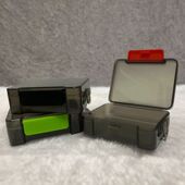 路亚盒鱼钩塑料盒防水配件盒便携收纳假饵渔专用微物工具零件 包邮