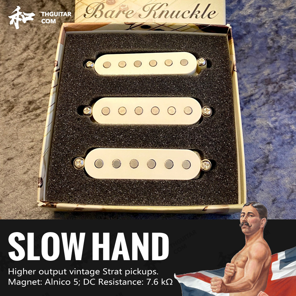 Slow Hand BKP复古高输出单线圈拾音器