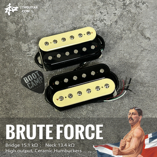 BRUTE FORCE 高输出陶瓷双线圈拾音器 BKP  Boot Camp 太和乐器